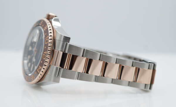 Rolex 126711CHNR GMT MASTER 2 18K ROSE GOLD STEEL ROOTBEER WARRANTY FULL SET - Image 5