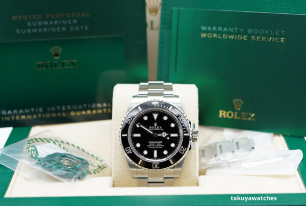 Rolex 124060 SUBMARINER NO DATE 41MM 2023 WARRANTY COMPLETE SET - Image 2