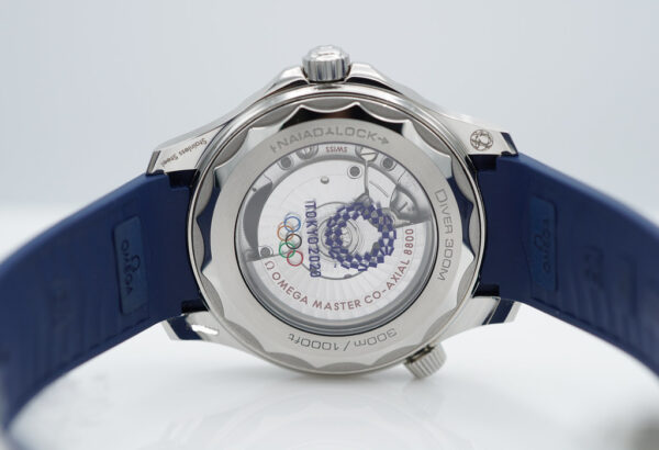 Omega SEAMASTER DIVER 300M TOKYO OLYMPICS 2021 WARRANTY EXTRA STRAP FULL SET - Image 8