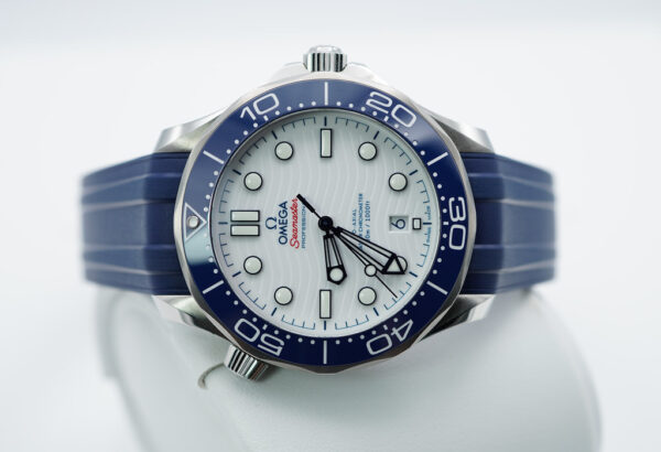 Omega SEAMASTER DIVER 300M TOKYO OLYMPICS 2021 WARRANTY EXTRA STRAP FULL SET - Image 10