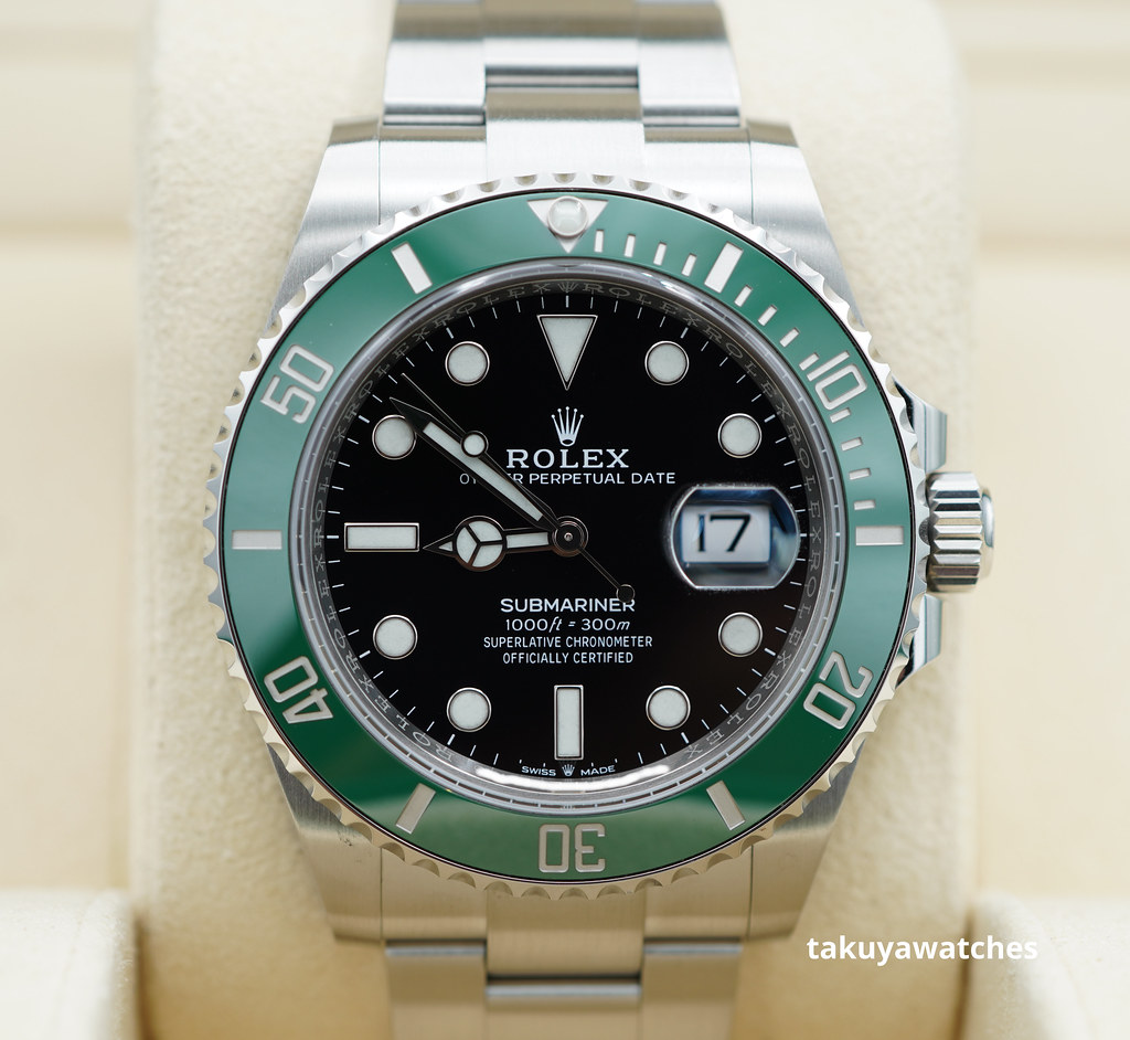 Rolex Submariner 126610LV Watch With Green Ceramic Bezel Debut