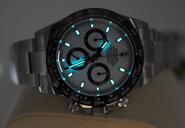 BRAND NEW Rolex 116500LN DAYTONA CERAMIC BEZEL WHITE DIAL 2023 FULL STICKERS FULL SET - Image 11