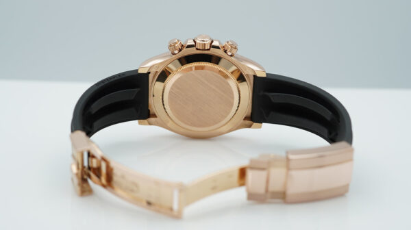 Rolex 116515LN DAYTONA ROSE GOLD CHOCOLATE ARABIC DIAL OYSTERFLEX BAND FULL SET - Image 8