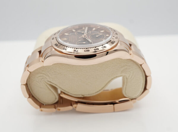 Rolex 116505 DAYTONA 18K ROSE GOLD NEW CHOCOLATE DIAL 2022 COMPLETE SET - Image 4