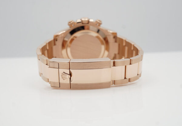 Rolex 116505 DAYTONA 18K ROSE GOLD NEW CHOCOLATE DIAL 2022 COMPLETE SET - Image 7