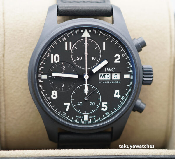 MINT IWC IW387905 PILOT's WATCH CHRONOGRAPH TRIBUTE TO 3705 2022 COMPLETE SET