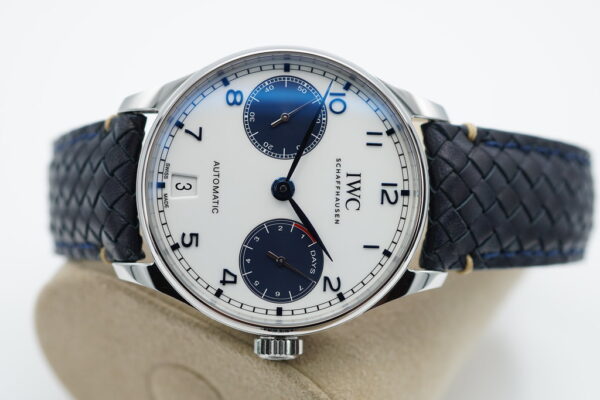 IWC IW500715 PORTUGIESER AUTOMATIC WHITE DIAL 2023 EXTRA STRAP FULL SET - Image 9