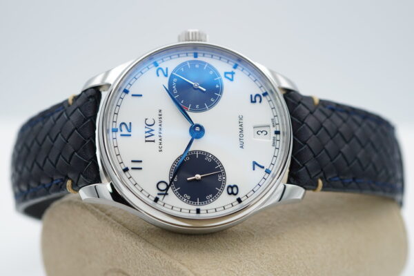 IWC IW500715 PORTUGIESER AUTOMATIC WHITE DIAL 2023 EXTRA STRAP FULL SET - Image 10