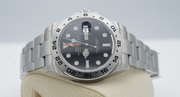 Rolex 216570 EXPLORER 2 BLACK DIAL 42MM 2021 WARRANTY BOXES PAPERS - Image 10