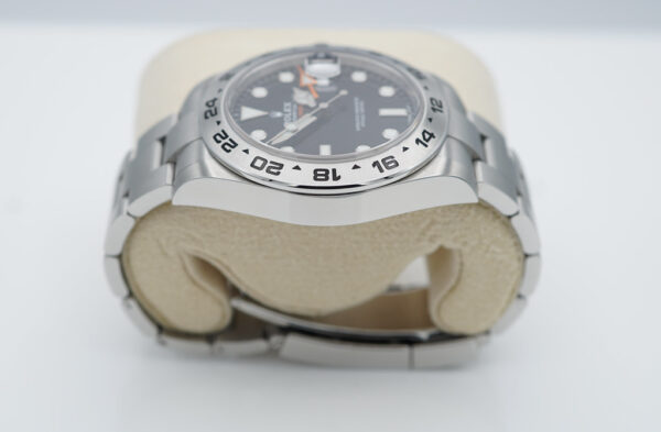 Rolex 216570 EXPLORER 2 BLACK DIAL 42MM 2021 WARRANTY BOXES PAPERS - Image 4