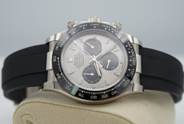 Rolex 116519LN DAYTONA 18K WHITE GOLD OYSTERFLEX STEEL DIAL COMPLETE SET - Image 10
