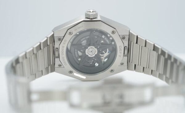 ZENITH Defy SKYLINE SKELETON BLACK DIAL STAINLESS STEEL 2023 COMPLETE SET - Image 8