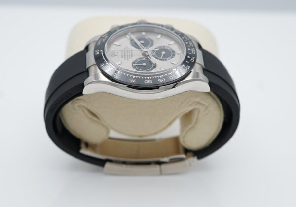 Rolex 116519LN DAYTONA 18K WHITE GOLD OYSTERFLEX STEEL DIAL COMPLETE SET - Image 4
