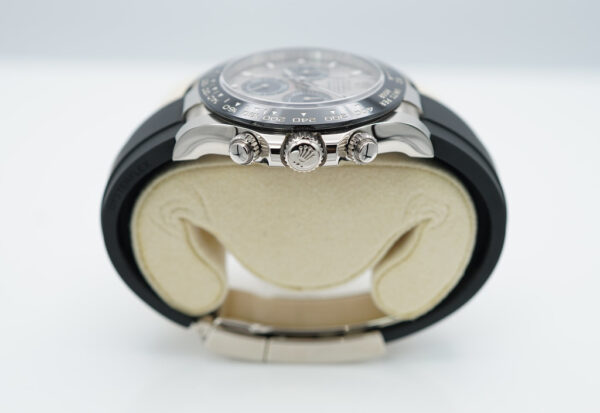 Rolex 116519LN DAYTONA 18K WHITE GOLD OYSTERFLEX STEEL DIAL COMPLETE SET - Image 3