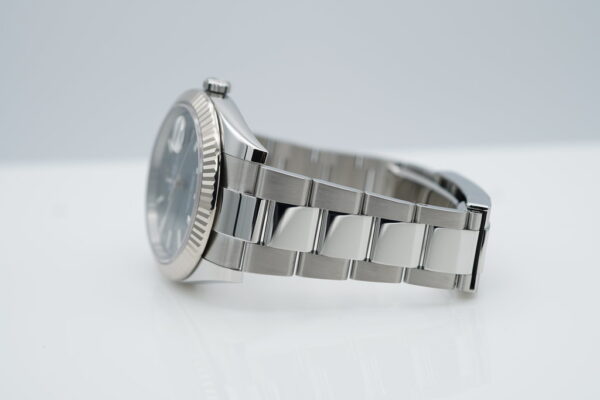 Rolex 126334 DATEJUST 41 FLUTED BEZEL MINT GREEN MOTIF DIAL 2023 COMPLETE SET - Image 5