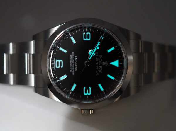 Rolex 214270 EXPLORER I FULL LUME DIAL 39MM 2019 BOXES PAPERS - Image 11