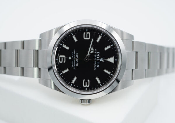 Rolex 214270 EXPLORER I FULL LUME DIAL 39MM 2019 BOXES PAPERS - Image 9