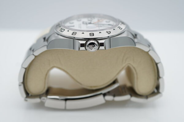 Rolex 226570 EXPLORER 2 POLAR WHITE DIAL NEW MODEL 2022 WARRANTY FULL SET - Image 3