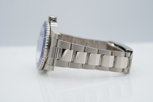 Rolex 116619LB SUBMARINER WHITE GOLD BLUE DIAL SMURF 2020 WARRANTY FULL SET - Image 5