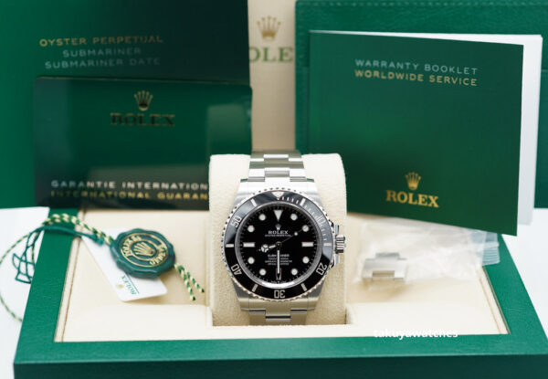 Rolex 124060 SUBMARINER NO DATE 41MM 2023 WARRANTY FULL SET - Image 2
