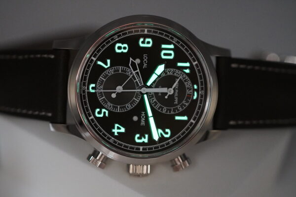Patek PHILIPPE 5924G WHITE GOLD CALATRAVA PILOT TRAVEL TIME CHRONOGRAPH 2023 MODEL - Image 11