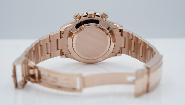 Rolex 116505 COSMOGRAPH DAYTONA 18K ROSE GOLD BLACK DIAL 2020 WARRANTY FULL SET - Image 8