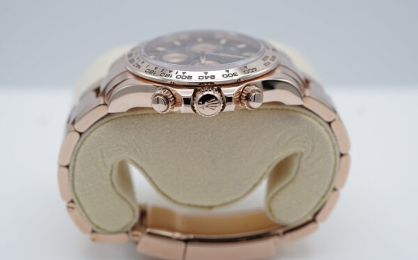 Rolex 116505 COSMOGRAPH DAYTONA 18K ROSE GOLD BLACK DIAL 2020 WARRANTY FULL SET - Image 3