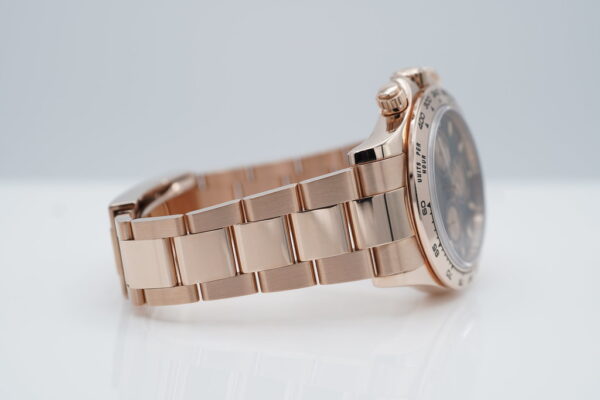 Rolex 116505 COSMOGRAPH DAYTONA 18K ROSE GOLD BLACK DIAL 2020 WARRANTY FULL SET - Image 6
