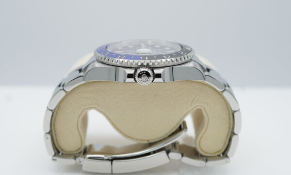 Rolex 126710BLNR GMT MASTER II BLACK BLUE BEZEL NEW MODEL 2021 BOXES PAPERS - Image 3