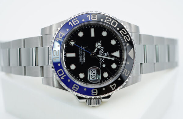Rolex 126710BLNR GMT MASTER II BLACK BLUE BEZEL NEW MODEL 2021 BOXES PAPERS - Image 9