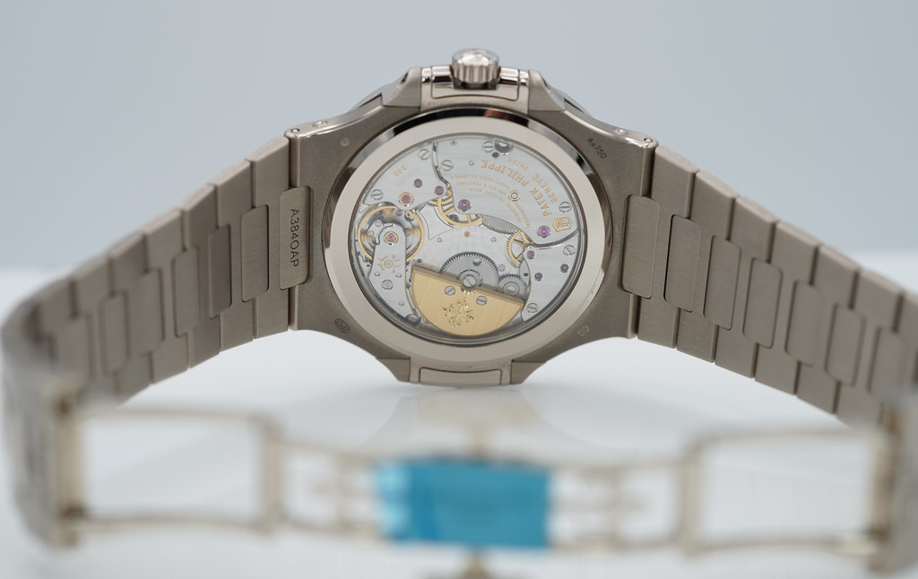 Nautilus 5740 Grey Dial in Steel - Dealer Clocks