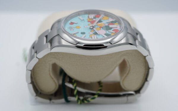 BRAND NEW Rolex 124300 OYSTER PERPETUAL CELEBRATION DIAL 2023 COMPLETE SET - Image 4