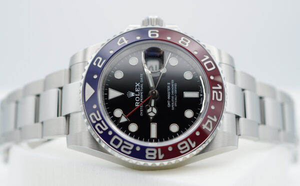 Rolex 126710BLRO PEPSI GMT MASTER II RED BLUE BEZEL OYSTER BAND 2021 FULL SET - Image 10