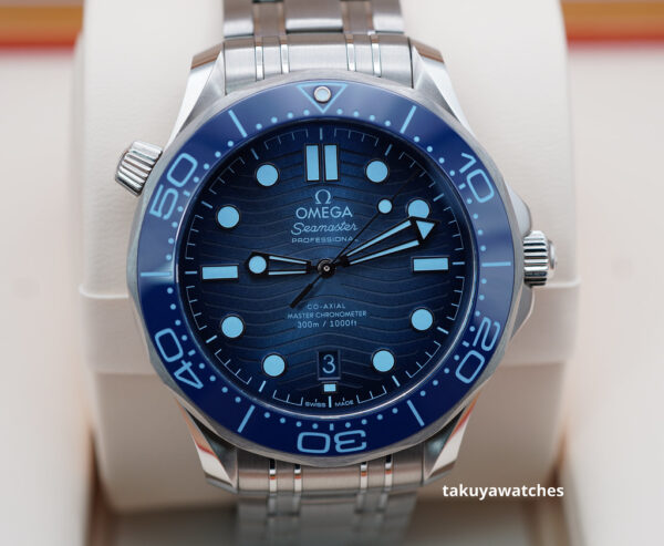 OMEGA SEAMASTER 75th ANNIVERSARY DIVER 300M SUMMER BLUE 2023 FULL SET