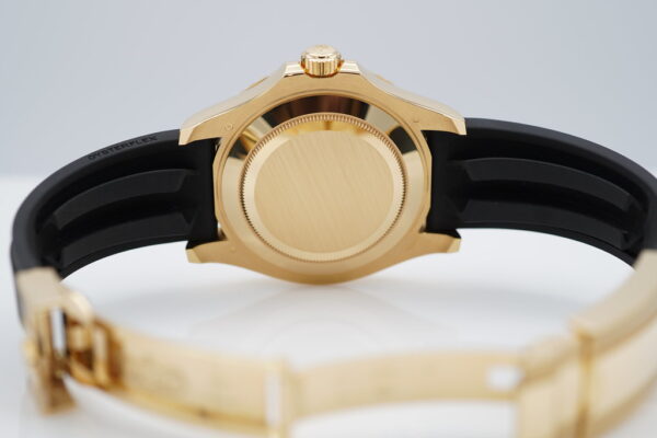 Rolex 226658 YACHTMASTER 18K YELLOW GOLD OYSTERFLEX 42MM 2023 FULL SET - Image 8