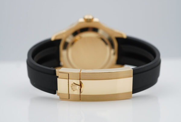 Rolex 226658 YACHTMASTER 18K YELLOW GOLD OYSTERFLEX 42MM 2023 FULL SET - Image 7