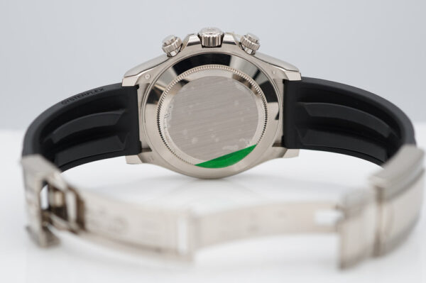 Rolex 116519LN DAYTONA 18K WHITE GOLD OYSTERFLEX STEEL DIAL COMPLETE SET - Image 7