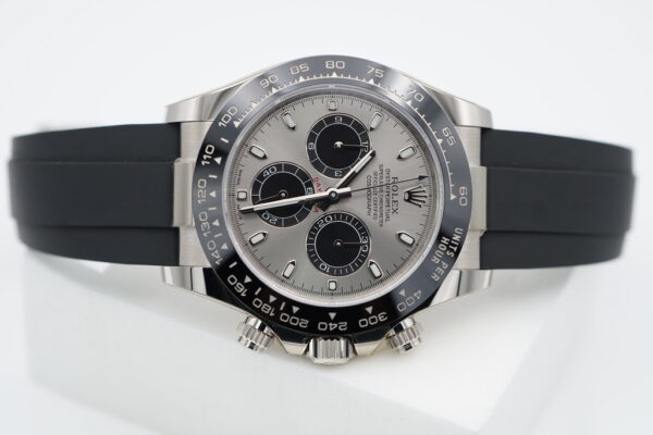 Rolex 116519LN DAYTONA 18K WHITE GOLD OYSTERFLEX STEEL DIAL COMPLETE SET - Image 9
