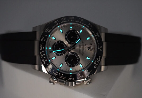 Rolex 116519LN DAYTONA 18K WHITE GOLD OYSTERFLEX STEEL DIAL COMPLETE SET - Image 11