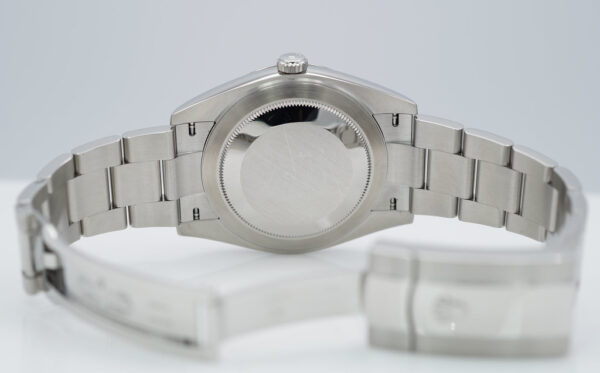 Rolex 126334 DATEJUST 41 FLUTED BEZEL WHITE ROMAN DIAL OYSTER 2021 FULL SET - Image 8