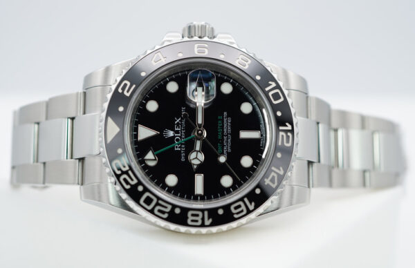 Rolex 116710LN GMT MASTER II STEEL BLACK CERAMIC BEZEL RSC SERVICED FULL SET - Image 10