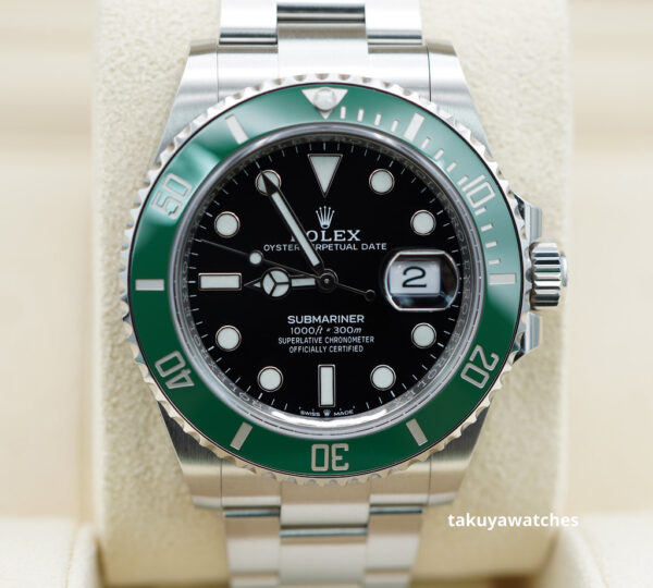 Rolex 126610LV SUBMARINER 41 GREEN MK1 BEZEL STARBUCKS 2023 WARRANTY FULL SET