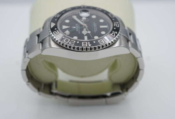 Rolex 116710LN GMT MASTER II STEEL BLACK CERAMIC BEZEL RSC SERVICED FULL SET - Image 4