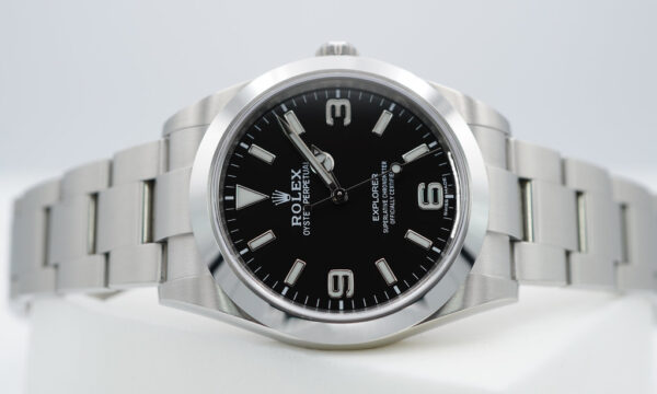 Rolex 214270 EXPLORER I FULL LUME DIAL 39MM 2020 WARRANTY COMPLETE SET - Image 10