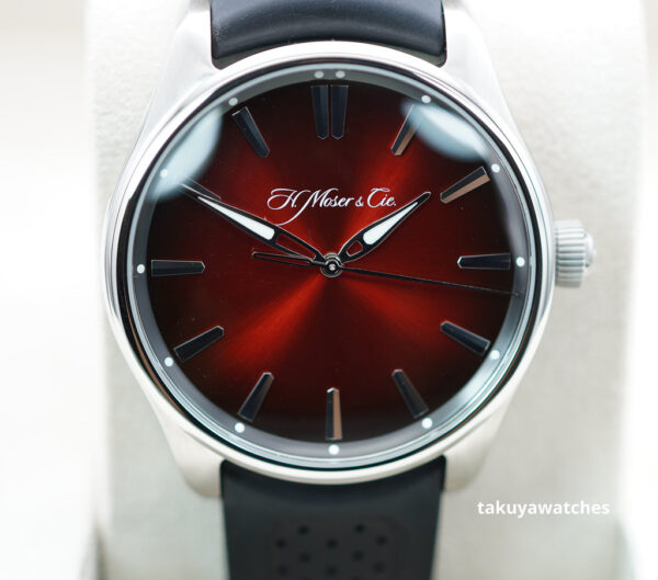 H. Moser & Cie PIONEER CENTRE SECONDS MAD RED DIAL 2022 COMPLETE SET