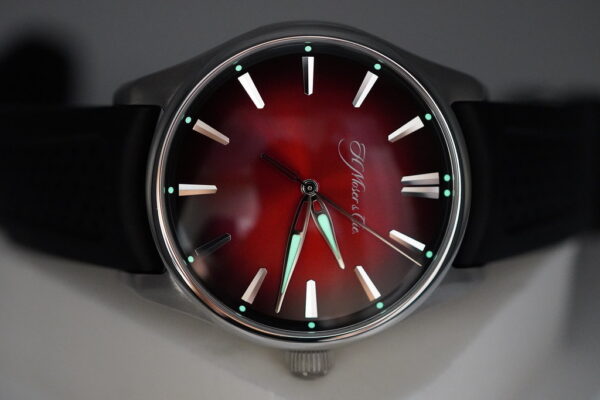 H. Moser & Cie PIONEER CENTRE SECONDS MAD RED DIAL 2022 COMPLETE SET - Image 11