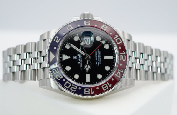 Rolex 126710BLRO PEPSI GMT MASTER II RED BLUE BEZEL JUBILEE BAND 2021 FULL SET - Image 10