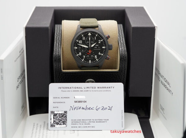 IWC IW389104 PILOT's WATCH CHRONOGRAPH TOP GUN EDITION "SFTI" 2021 FULL SET - Image 2