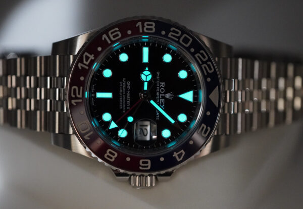 Rolex 126710BLRO PEPSI GMT MASTER II RED BLUE BEZEL JUBILEE BAND 2021 FULL SET - Image 11