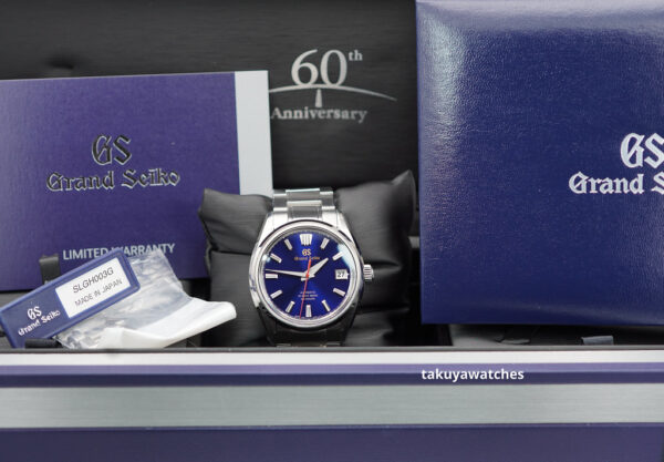 GRAND SEIKO SLGH003 60th ANNIVERSARY BLUE DIAL LIMITED 1000 PIECES FULL SET - Image 2